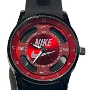 RELÓGIO NIKE FUNDO VERMELHO GRANDÃO