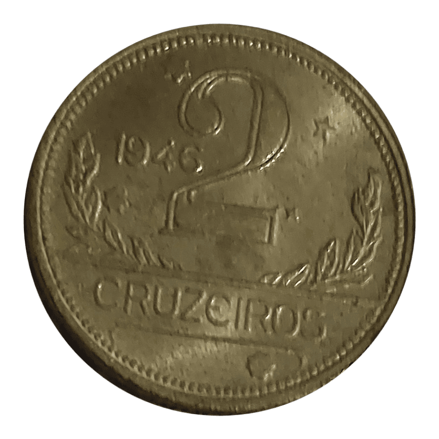 | Casa do Colecionador 2 Cruzeiros 1946 FC Sku 1695