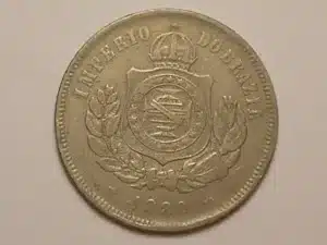 200 Réis - 1880 // Data Dificil // Mbc Bonita // Cupro e Níquel
