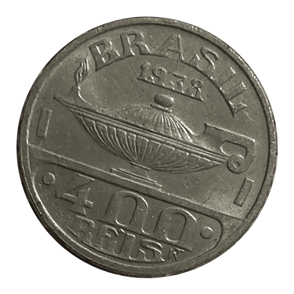 | Casa do Colecionador 400 Réis 1938 Sob/FC Sku 1692