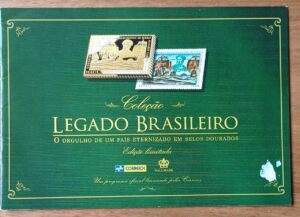5c1. Catalogo Hallmark de selos dourados Legado Brasileiro.
