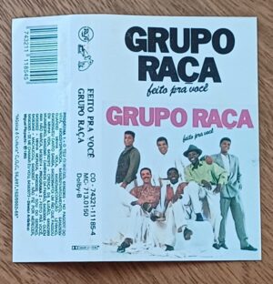 5c4. Capa da fita k7 Grupo Raça feito pra você sem a fita.