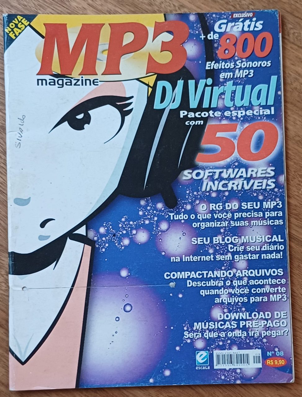 | Casa do Colecionador 5c4. Revista MP3 8. Softwares incríveis Blog musical Efeitos sonoros.