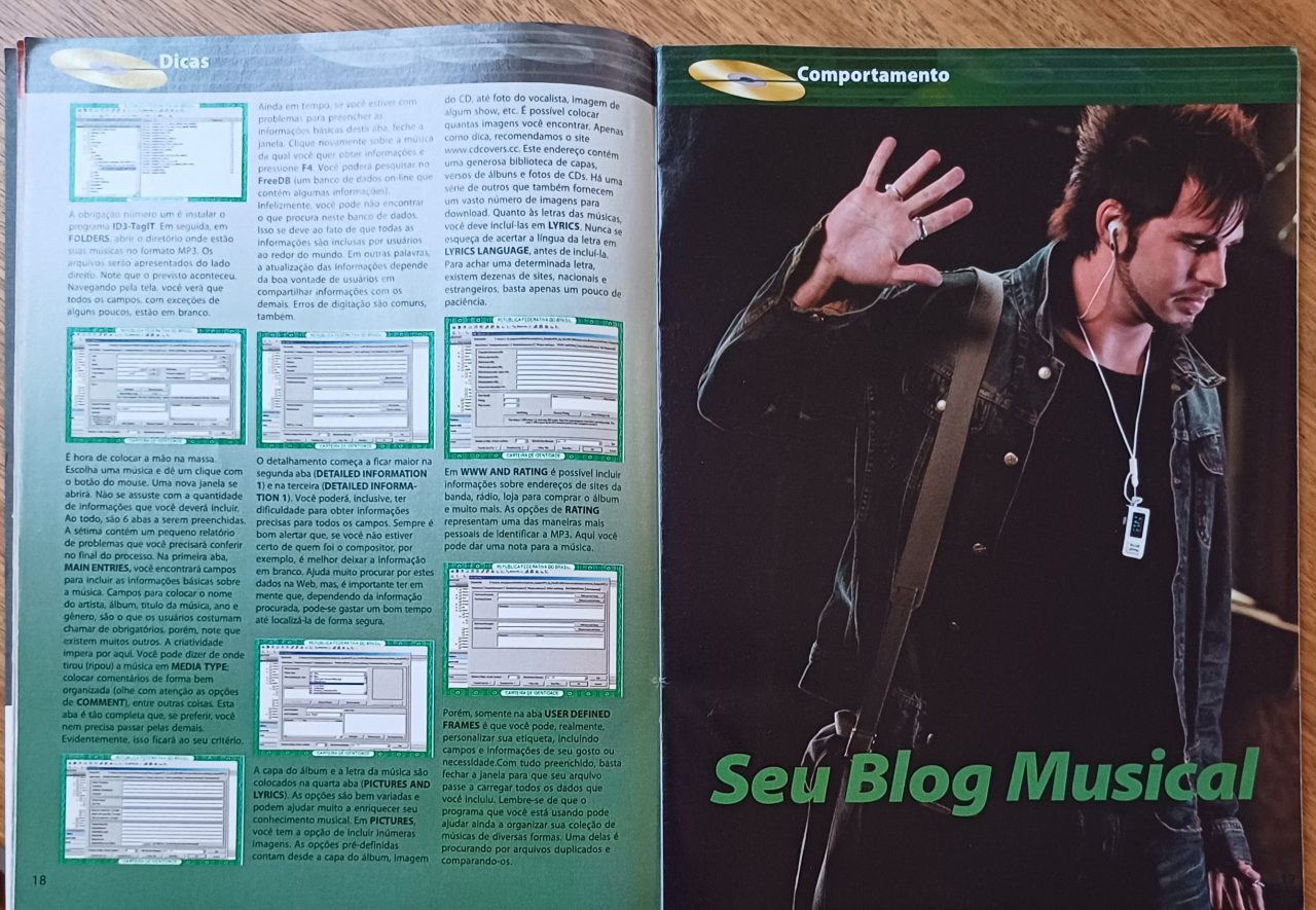 | Casa do Colecionador 5c4. Revista MP3 8. Softwares incríveis Blog musical Efeitos sonoros.