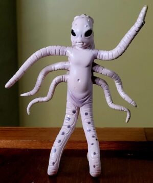 Boneco Redgick Jr. – Homens de Preto 1997 – Hasbro – Figura Vintage Alien Rara