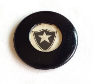 Botão - Bola Gol - Futebol Miniatura Botafogo FR Anos 60