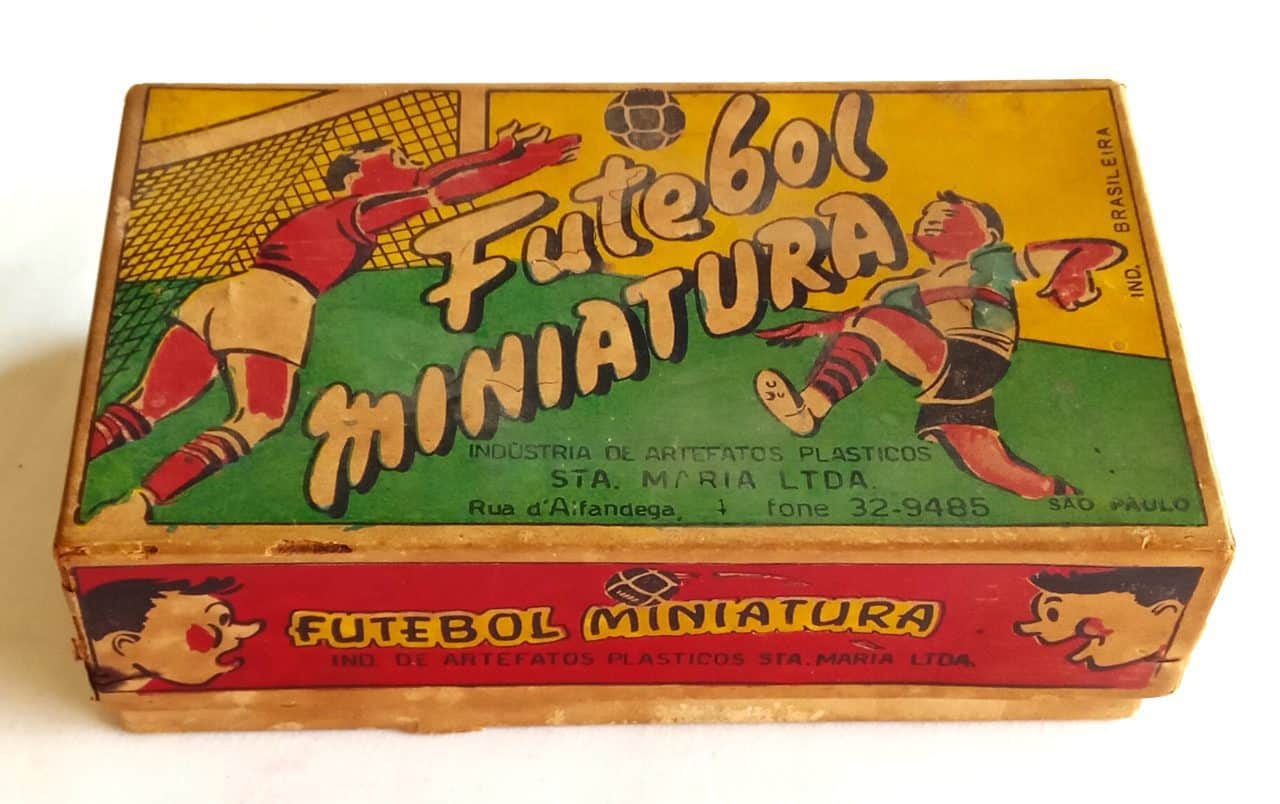 | Casa do Colecionador Botão - Bola Gol - Futebol Miniatura Botafogo FR Anos 60