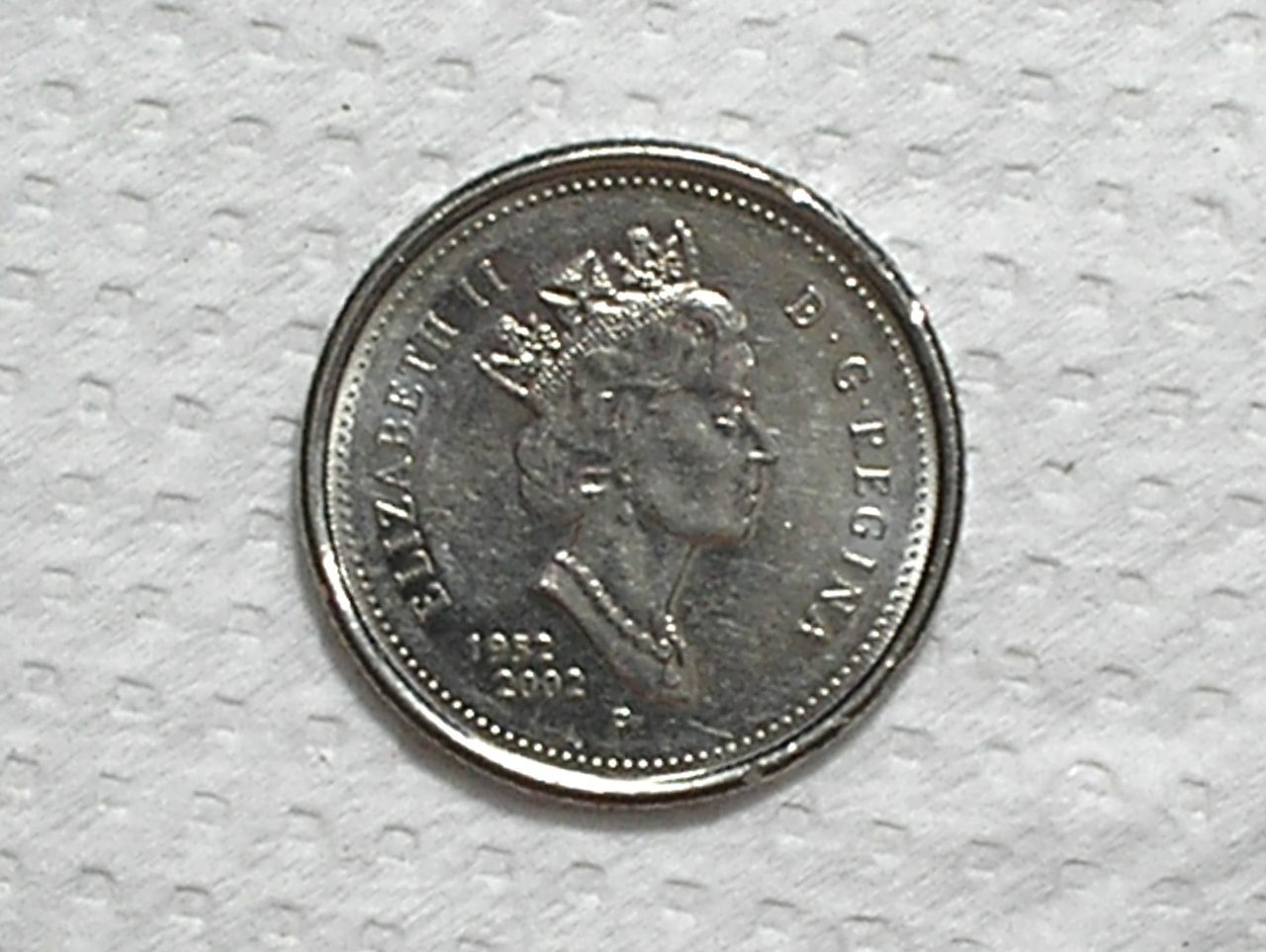 | Casa do Colecionador Canada) 10 Cents - 2002-p / Comemorativa / Fc / Co/Ni / box59