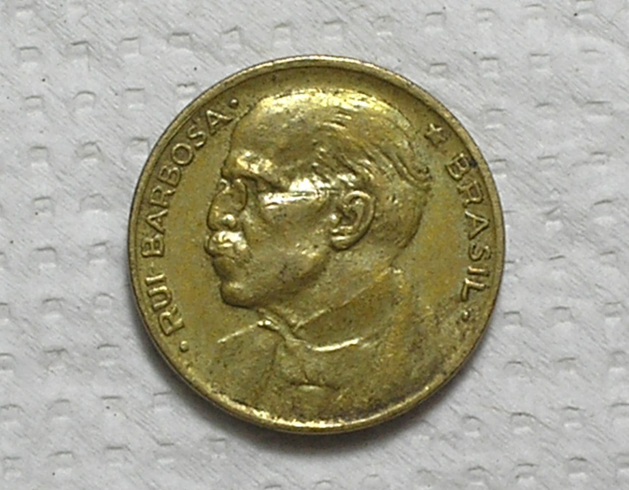 | Casa do Colecionador Defeito de cunho) 20 Centavos - 1951 / Anomalia / Bz/Al / box64