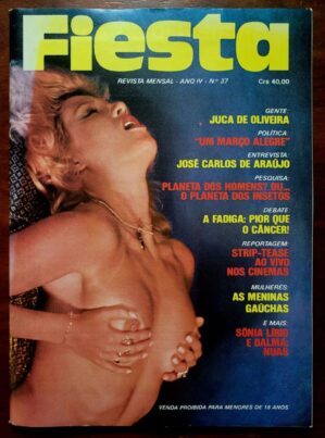 Fiesta Nº 37 - As Meninas Gaúchas (Revista com Pôster) Maio 1979