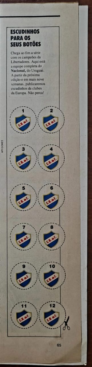 | Casa do Colecionador Placar Nº 0940 - 1988 | Acácio, Cruzeiro Finalista e Especial da Copa de 1958
