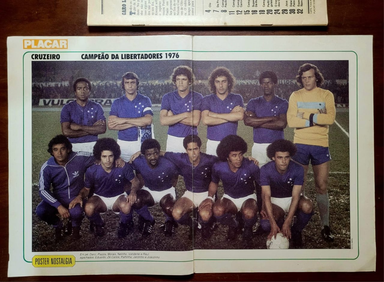 | Casa do Colecionador Placar Nº 0940 - 1988 | Acácio, Cruzeiro Finalista e Especial da Copa de 1958
