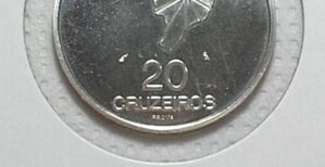 - Prova de Cunho - 20 Cruzeiros - 1972 / Sesquicentenário da Independência / Flor de Cunho / Prata / Exemplar Raro