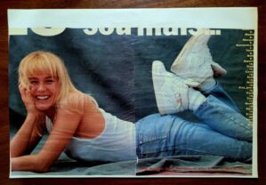 Recorte Original Revista – Ensaio de Moda com Xuxa + Fotos Inéditas no Palco e Bastidores | Anos 90