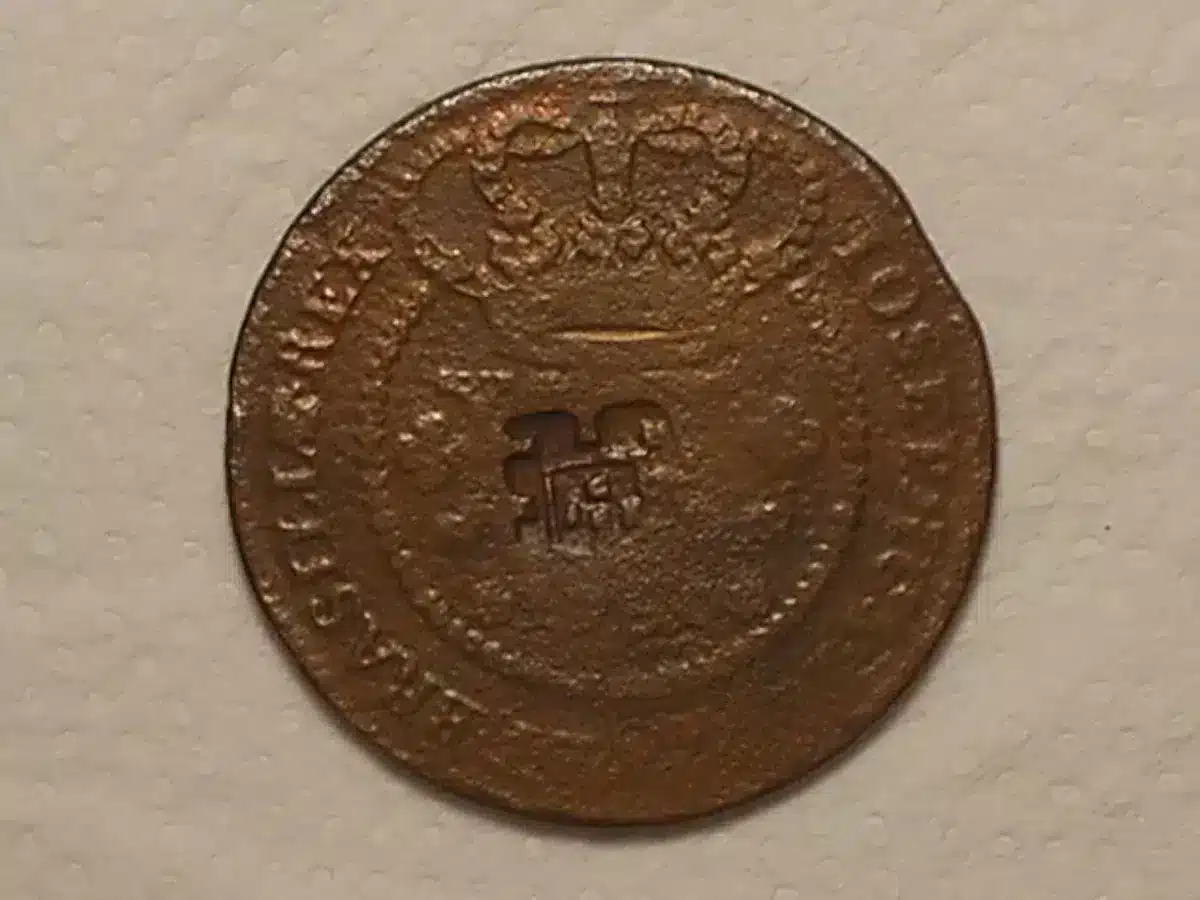 | Casa do Colecionador XL Réis - 1760 Rex // Data entre Florões // Escudete // 51 Perolas / Bem conservada // Cobre