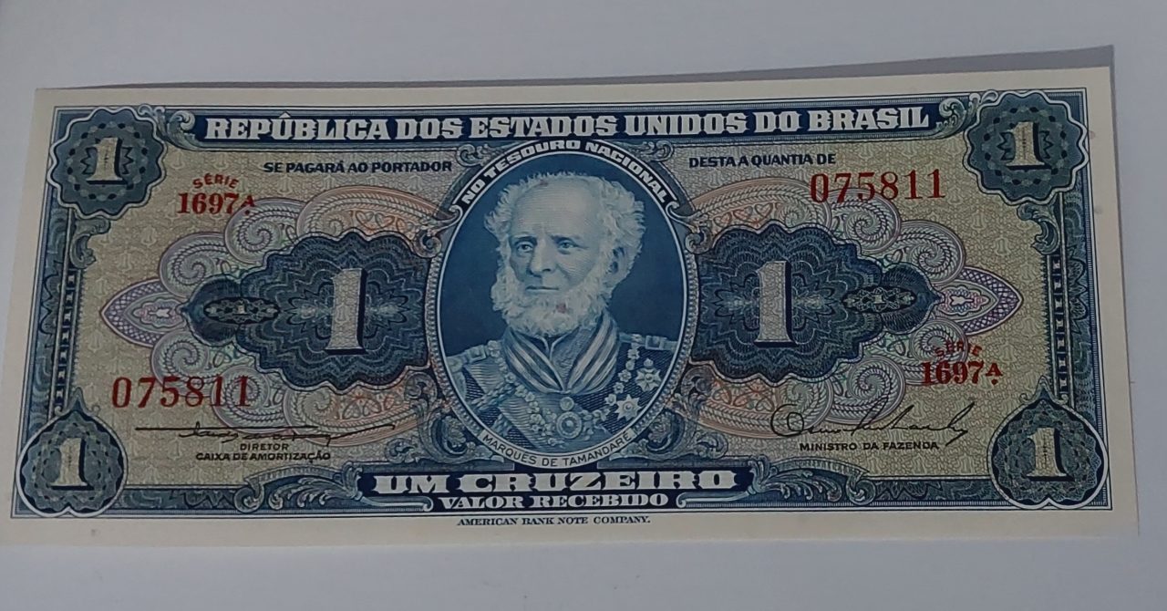 | Casa do Colecionador 1 Cruzeiros FE Almirante Tamandaré Sku 1757