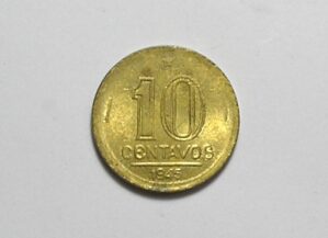 10 Centavos - 1945 / Fc / Getúlio