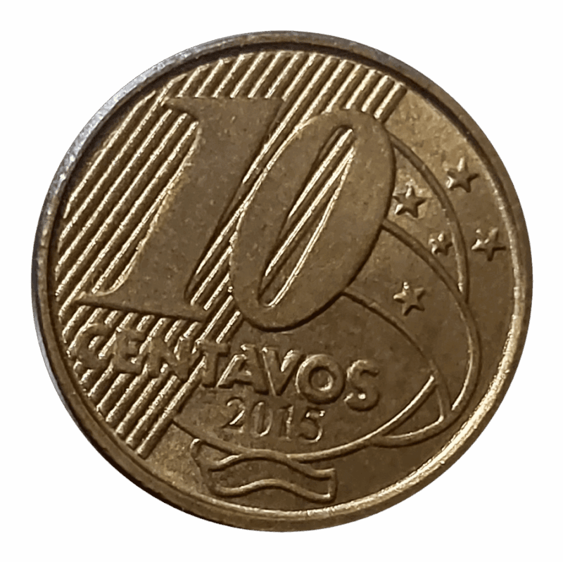 10 Centavos 2015 FC Sku 1724