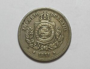 100 Réis - 1871 / Níquel / Mbc