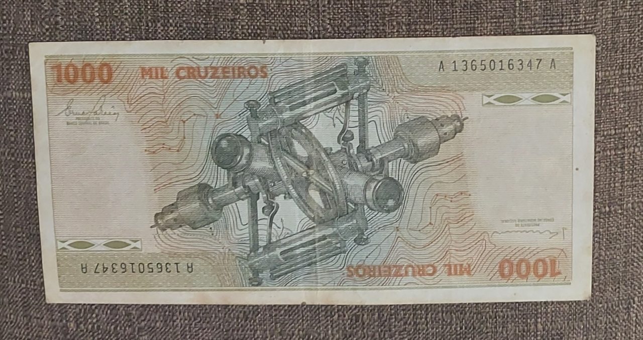 | Casa do Colecionador 1000 Cruzeiros Cabeção Sku 1912