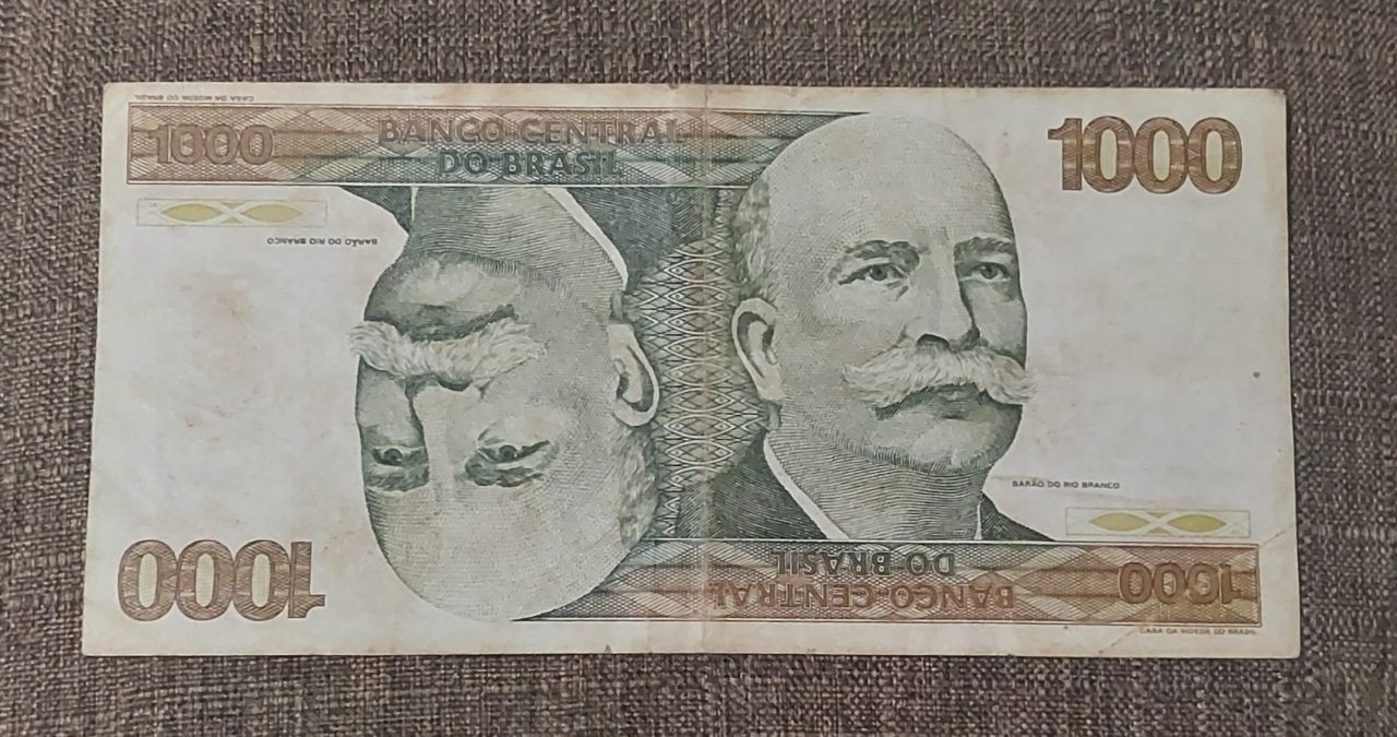 | Casa do Colecionador 1000 Cruzeiros Cabeção Sku 1912