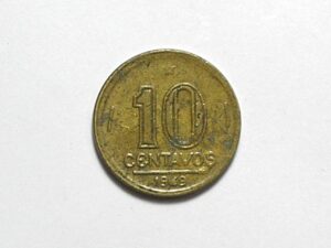 19 Centavis - 1949 - 4 empastado