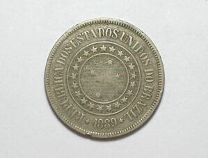 200 Réis - 1889 / República / Mbc / Níquel