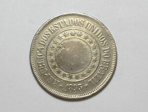 200 Réis - 1893 / República / Bc/Mbc / Níquel