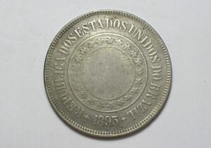200 Réis - 1893 / República / Mbc / Níquel
