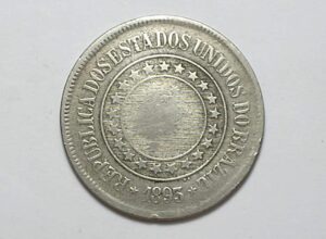 200 Réis - 1893 / República / Mbc / Níquel