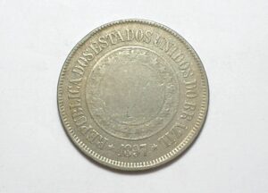 200 Réis - 1897 / República / Mbc / Níquel