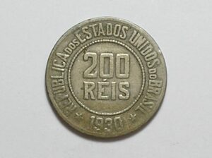 200 Réis - 1930 / Mbc/ Niquel