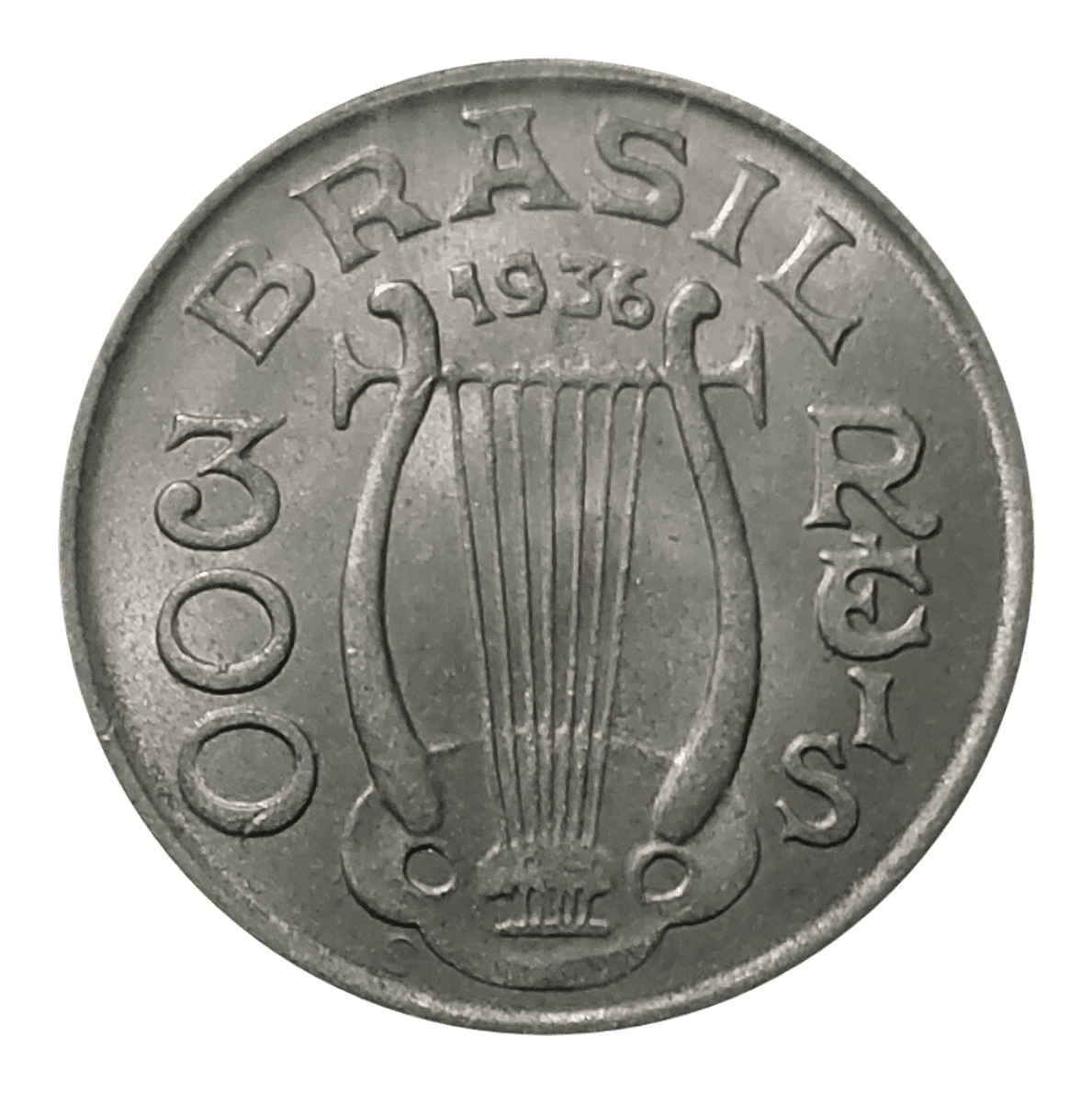 | Casa do Colecionador 300 Réis 1936 FC Sku 1732