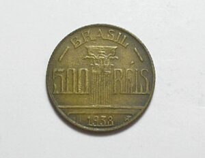 500 Réis - 1938 / Regente Feijó / Bronze