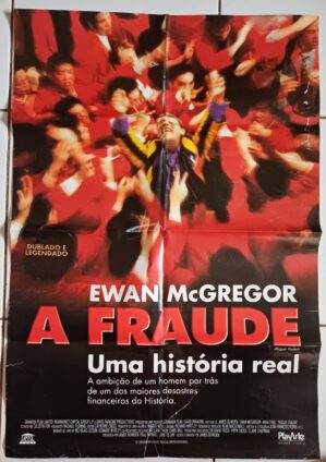 5ab. Poster cartaz original de locadora A Fraude.