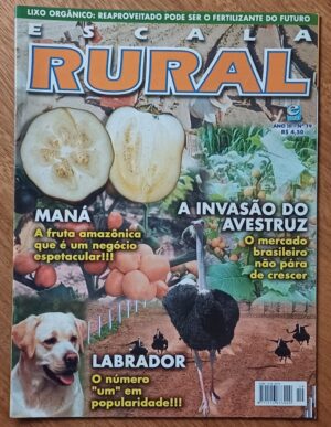 5ab. Revista Escala Rural 19. Lixo orgânico Maná Avestruz Labrador.