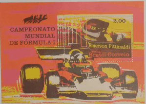 BLOCO COMEMORATIVO, RHM B-33, CAMPEONATO MUNDIAL DE FORMULA 1 1972
