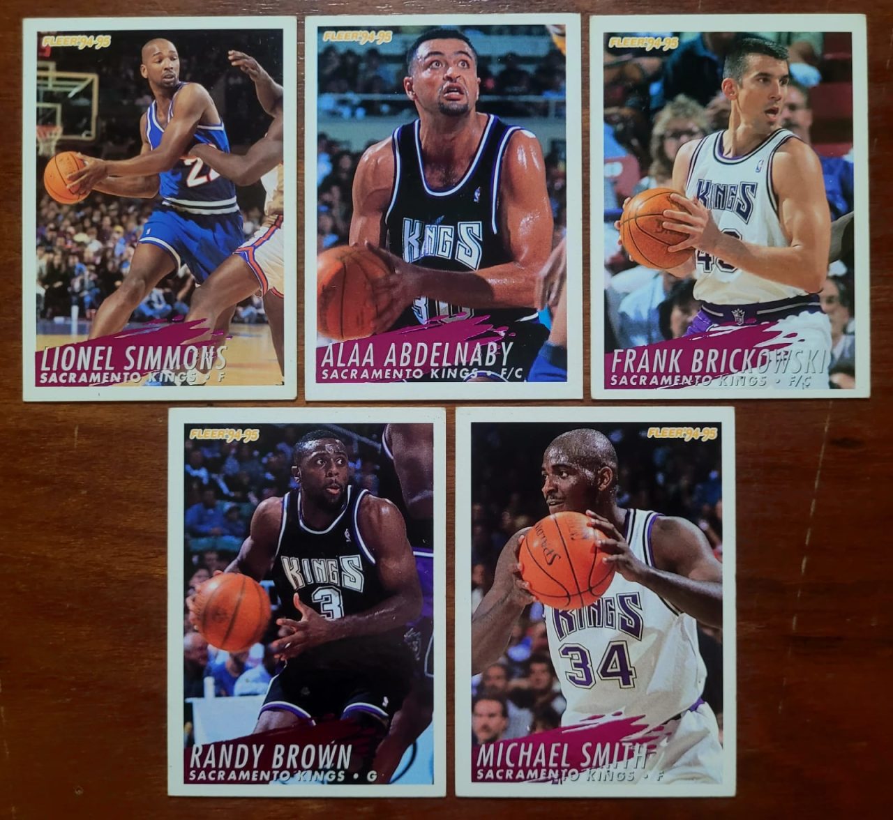| Casa do Colecionador Card Basquete - Fleer Temporada 1994/1995 - Sacramento Kings