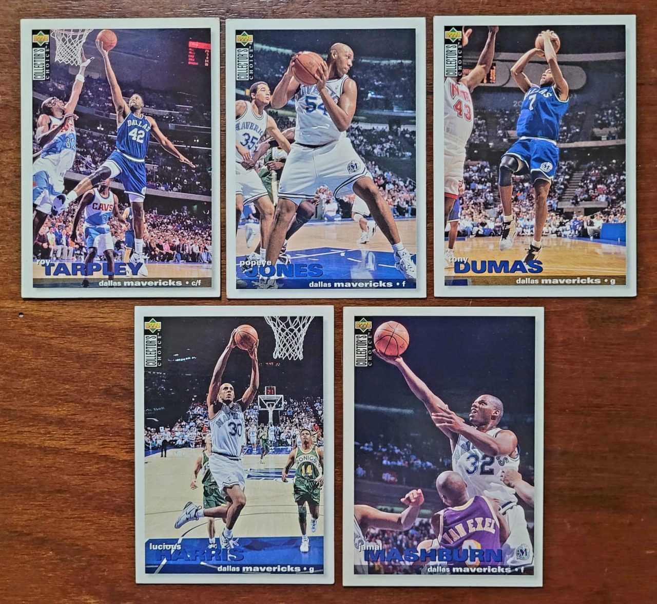 | Casa do Colecionador Card Basquete - Upper Deck Collector's Choice 1995 - Dallas Mavericks