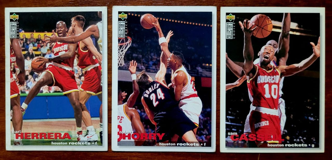 | Casa do Colecionador Card Basquete - Upper Deck Collector's Choice 1995 - Houston Rockets
