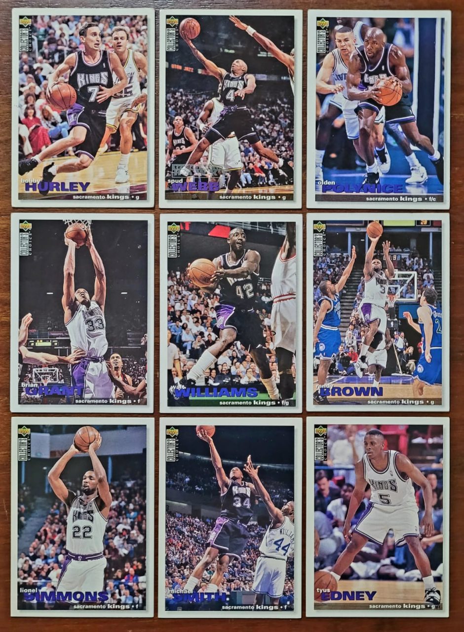 | Casa do Colecionador Card Basquete - Upper Deck Collector's Choice 1995 - Sacramento Kings
