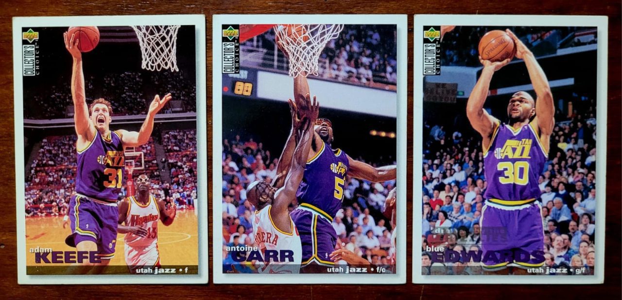 | Casa do Colecionador Card Basquete - Upper Deck Collector's Choice 1995 - Utah Jazz