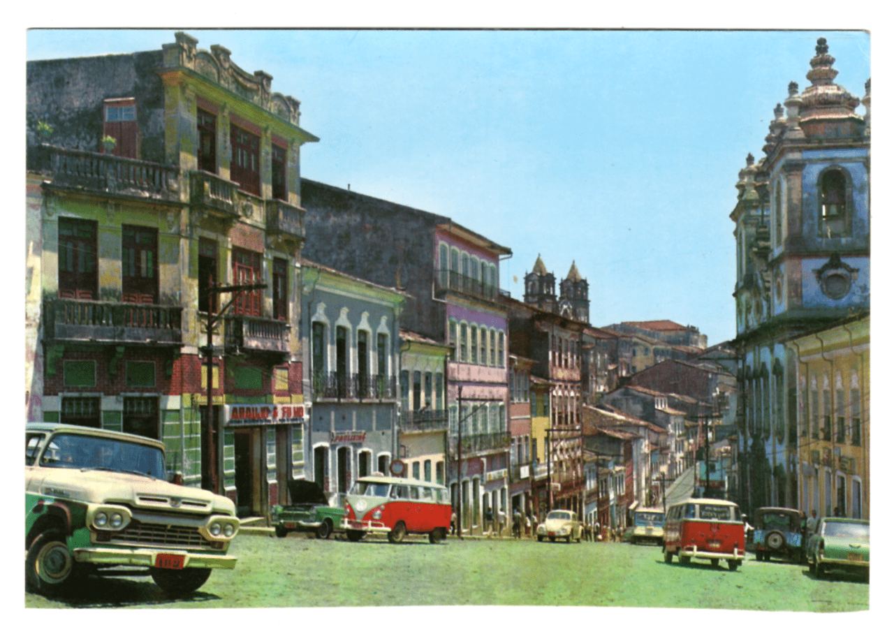 | Casa do Colecionador Cartão Postal Ladeira do Pelourinho - Salvador Anos 90