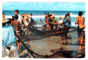 Cartão Postal Pescadores de Xereu - Salvador - BA - Anos 90