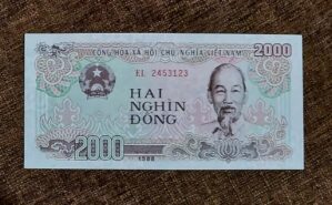 Cédulas do mundo Vietna FE Sku 1713