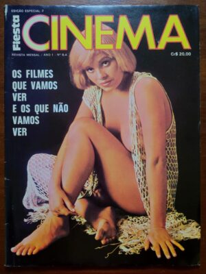Fiesta Cinema Nº 08-A - Os Filmes que Vamos Ver e os que não Vamos Ver (Revista com Pôster) 1978