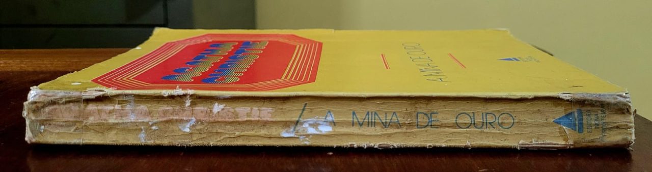 | Casa do Colecionador Livro A Mina de Ouro - Agatha Christie | Edição Antiga Nova Fronteira | Anos 70 | Raro Colecionável