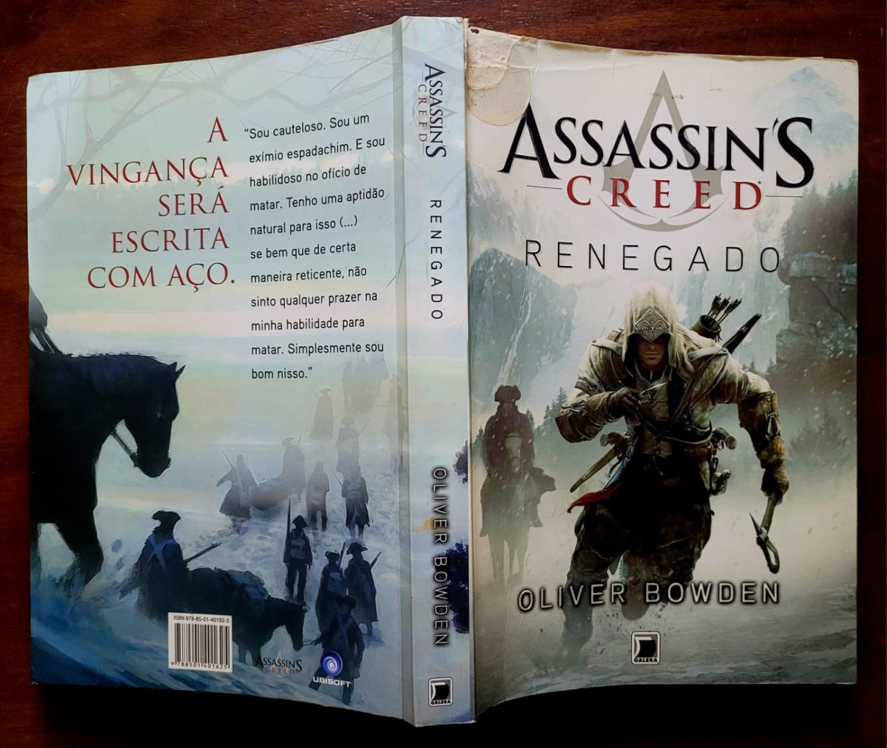| Casa do Colecionador Livro Assassin’s Creed: Renegado - Oliver Bowden | 8ª Edição | Galera Record 2014 | Haytham Kenway
