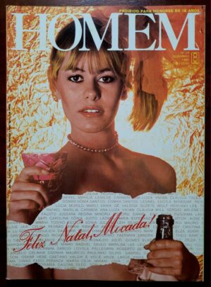 Revista Homem Nº 28 - Edição Especial de Natal com Vanessa, Sônia, Ana Maria e Mais (Idéia Editorial) Dezembro de 1980
