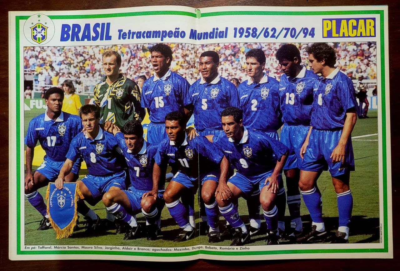 | Casa do Colecionador Revista Placar Edição Especial Nº 8 - Brasil Tetracampeão Copa do Mundo 1994 - Raridade Histórica!
